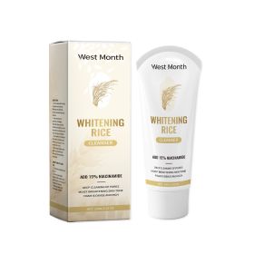 West&Month Blackhead Cleanser, Cleanses Face And Moisturizes Skin With Gentle Nourishing Foam Cleanser