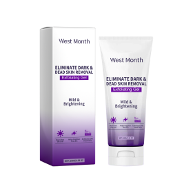 West Month Exfoliating Gel, Gently Exfoliating, Brightening, Hydrating And Moisturizing Care Gel