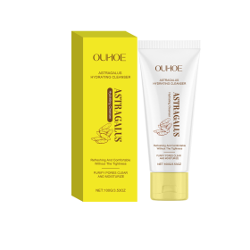 OUHOE Astragalus Cleanser, Gently Cleanses Facial Skin With Refreshing, Moisturizing And Hydrating Facial Cleanser