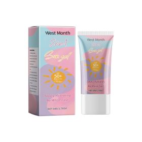 West&Month 2-In-1 Protective Lotion, Summer Outdoor Double Care Facial Skin Moisturizing Lotion