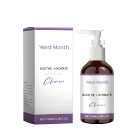 West&Month Moisturizing Cleanser Cleans Pores, Balances Oils, Refreshes And Nourishes Skin