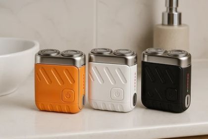 GlideGo Travel Shaver (Option: Silver)